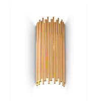 WANDLEUCHTE 25/17/58 cm   - Goldfarben, KONVENTIONELL, Metall (25/17/58cm) - Ideal Lux
