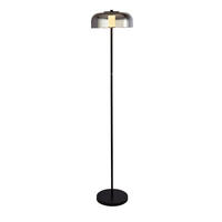 LED-STEHLEUCHTE 30/146 cm    - Schwarz, Basics, Glas/Metall (30/146cm)