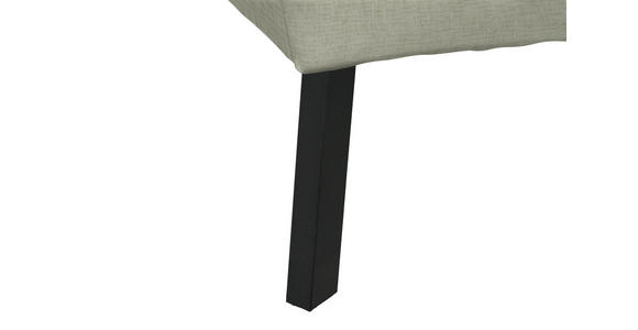 ECKSOFA  in Chenille Creme  280/205 cm  - Creme/Schwarz, Design, Textil/Metall (280/205cm) - Xora