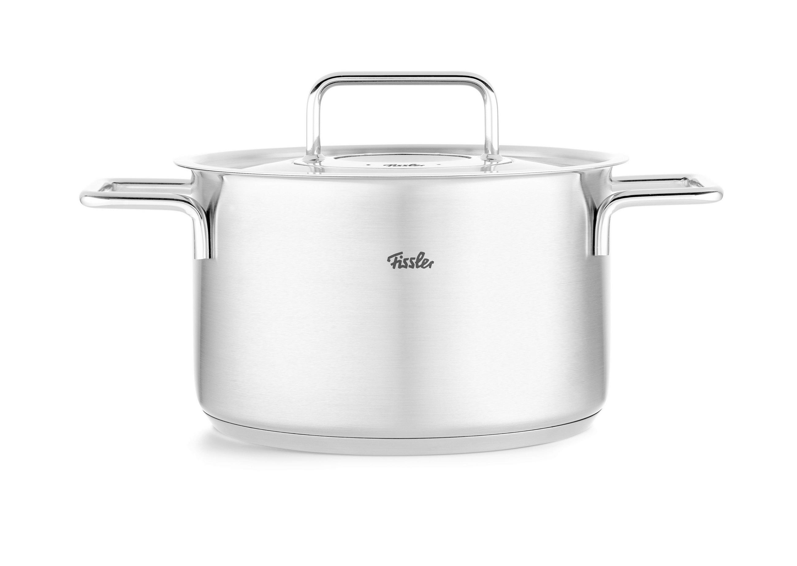 KOCHTOPF Pure 3,6 L  - Silberfarben, Basics, Metall (20cm) - Fissler