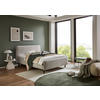 POLSTERBETT PRIMO 140/200 cm  in Beige  - Beige/Schwarz, Design, Textil/Metall (140/200cm) - Xora