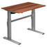 SCHREIBTISCH - Silberfarben/Zwetschgefarben, Design, Holzwerkstoff/Metall (120/72-119/80cm) SCHREIBTISCH - Silberfarben/Zwetschgefarben, Design, Holzwerkstoff/Metall (120/72-119/80cm)