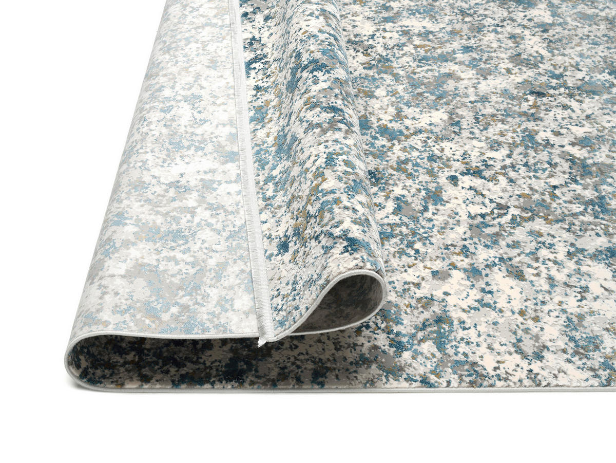 LÄUFER 80/300 cm Carrara  - Blau/Grau, Design, Textil (80/300cm) - Dieter Knoll