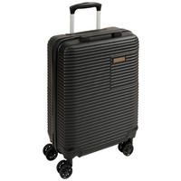 CESTOVNÝ KUFOR 98 l - čierna, Design, kov/textil (52/77/29cm) - Novel