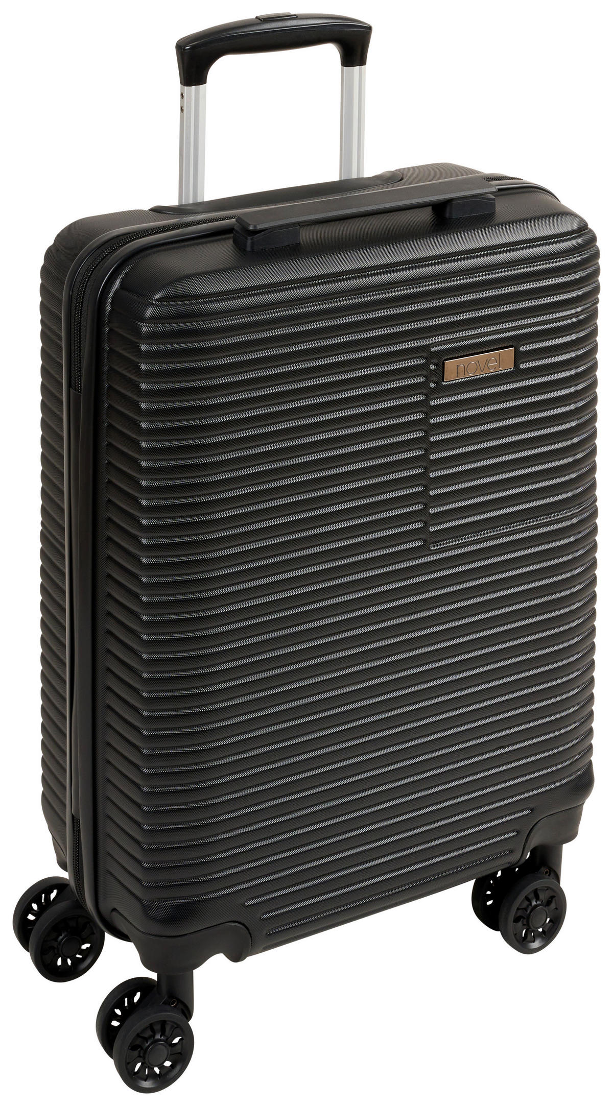 CESTOVNÝ KUFOR 98 l - čierna, Design, kov/textil (52/77/29cm) - Novel