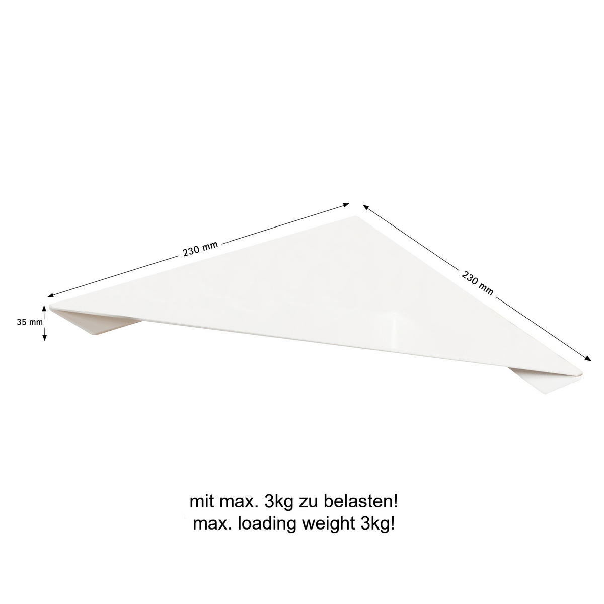 DUSCHABLAGE Metall  - Weiß, Basics, Metall (23/3,5/23cm) - Novel