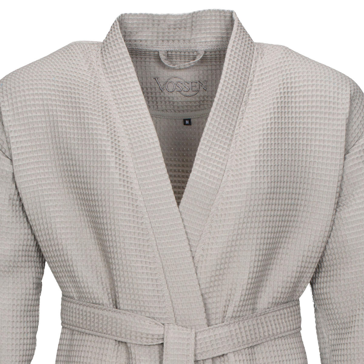 BADEMANTEL S Unisex  - Grau, Basics, Textil (Snull) - Vossen