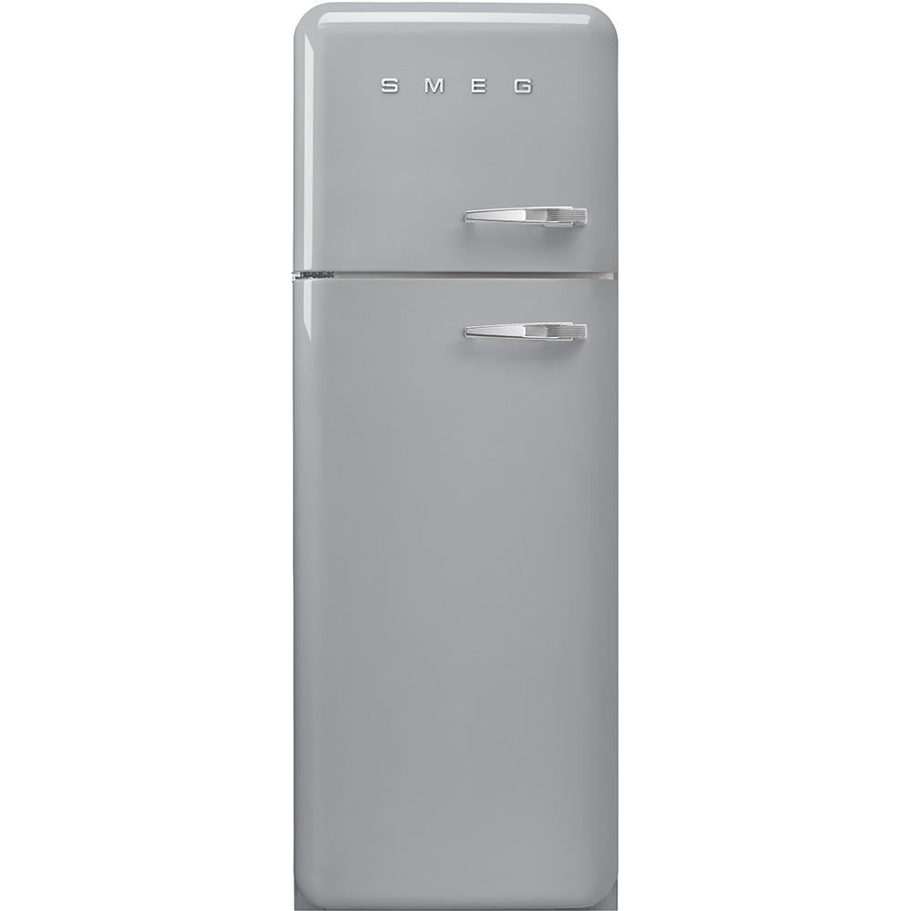 KÜHL-GEFRIER-KOMBINATION FAB30LSV5  - Silberfarben, Basics, Metall (60/178/72,8cm) - SMEG