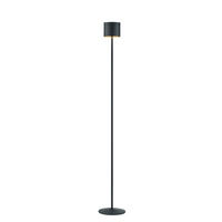 AKKU-STEHLEUCHTE Marisa 19/125 cm  - Schwarz, MODERN, Metall (19/125cm) - Musterring