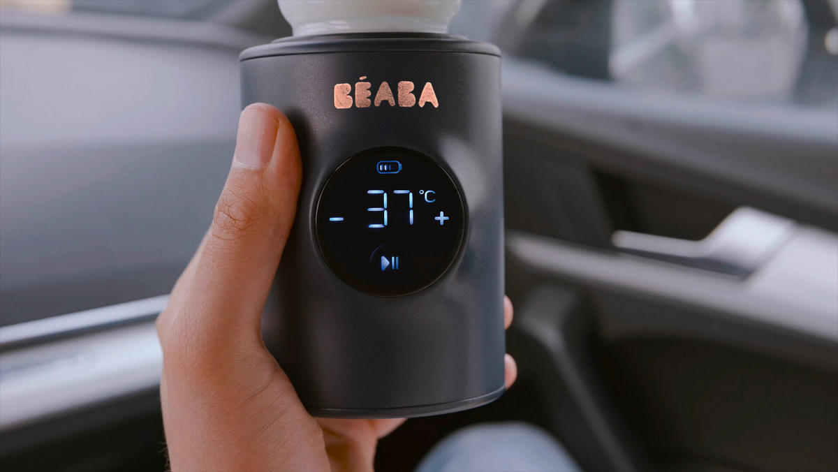 BABYKOSTWÄRMER Milk nomad  - Dunkelblau, Basics, Kunststoff/Metall (8,2/11,2/8,2cm) - Beaba