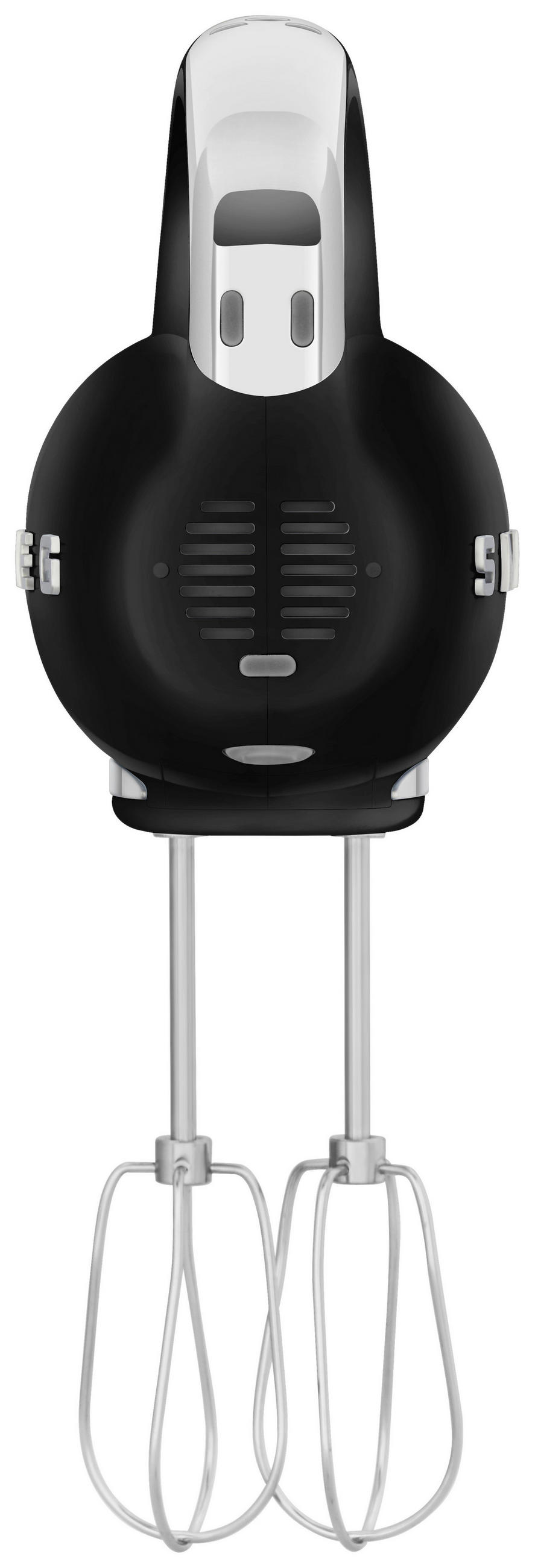 HANDMIXER 50'S STYLE  - Chromfarben/Schwarz, Basics, Kunststoff/Metall (22/37,8/22,1cm) - SMEG