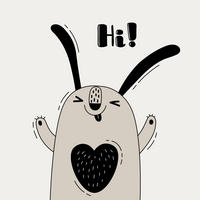 BABYWANDDEKO - Grau, Basics, Metall (40/40/3cm)