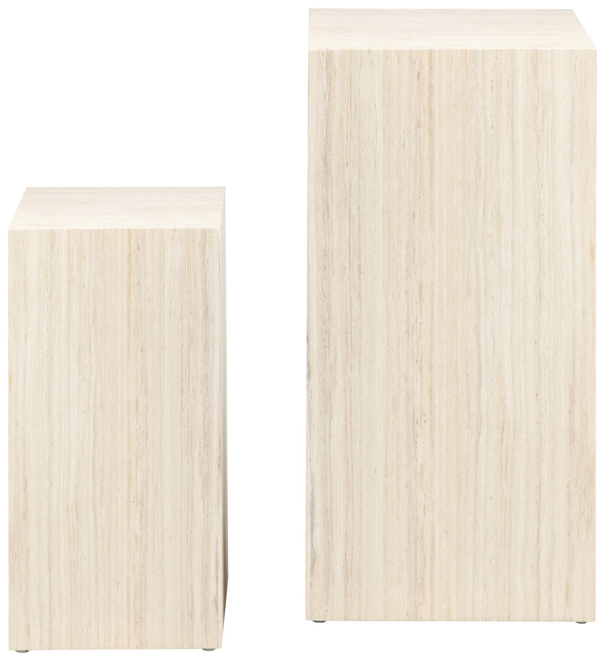 SLOUP NA KVĚTINY, béžová - béžová, Design, kompozitní dřevo/papír (35/35/70cm) - Livetastic