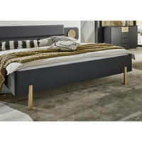 BETTANLAGE - Eichefarben/Graphitfarben, Design, Textil (180/200cm) - MID.YOU