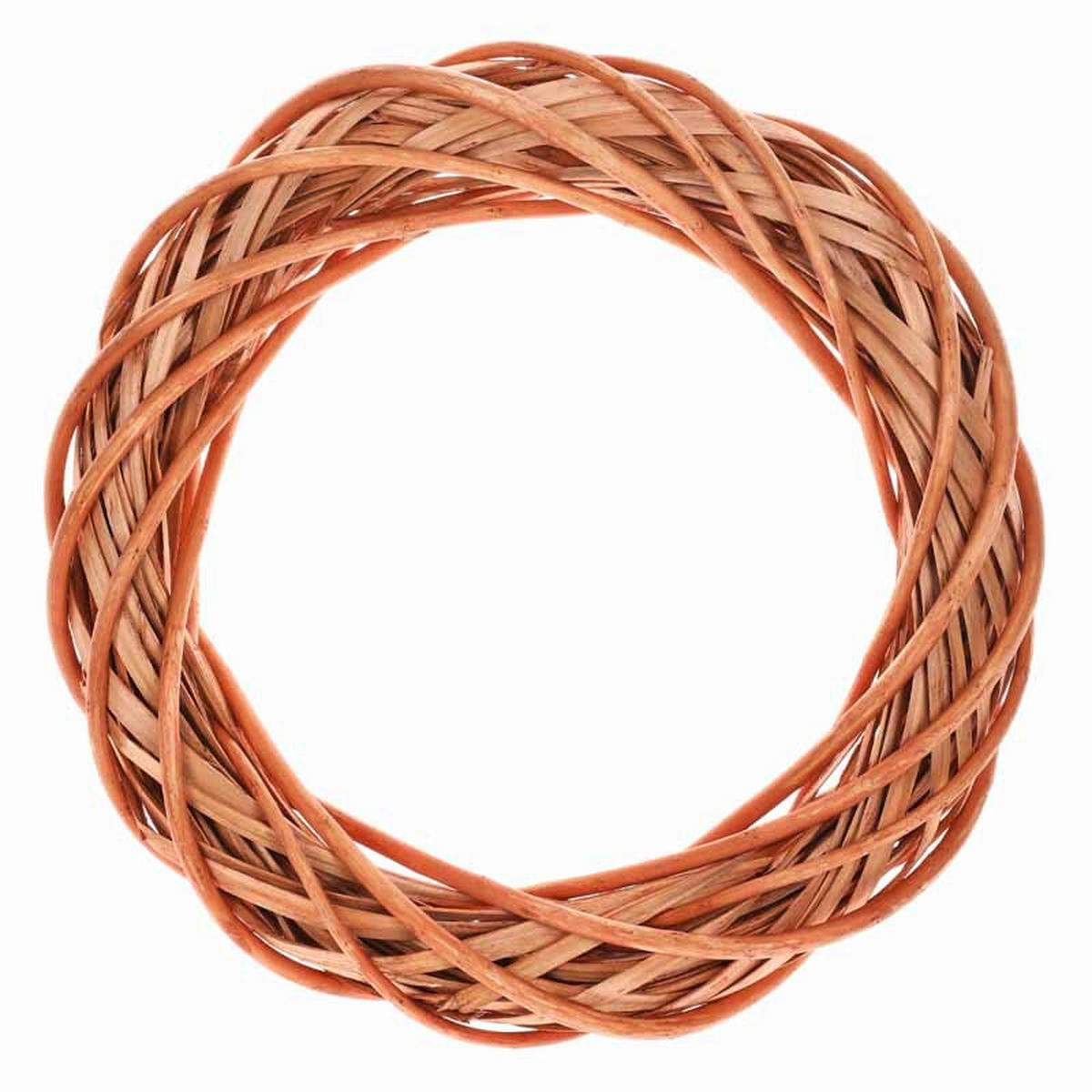 VĚNEC 30 cm - medová, Basics, přírodní materiály (30cm)