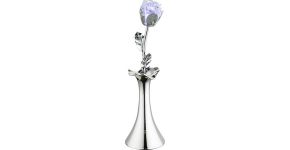 LED-Dekoleuchte Valentina - Chromfarben, MODERN, Kunststoff/Metall (8,15/29cm) - Luca Bessoni