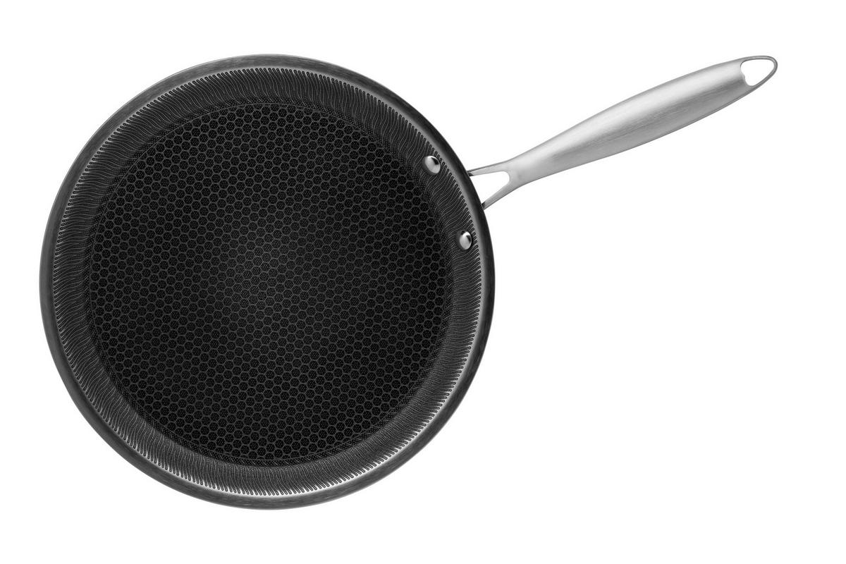 CREPESPFANNE 28/2,5 cm Keramikbeschichtung  - Silberfarben/Schwarz, Basics, Metall (28/2,5cm) - Mäser
