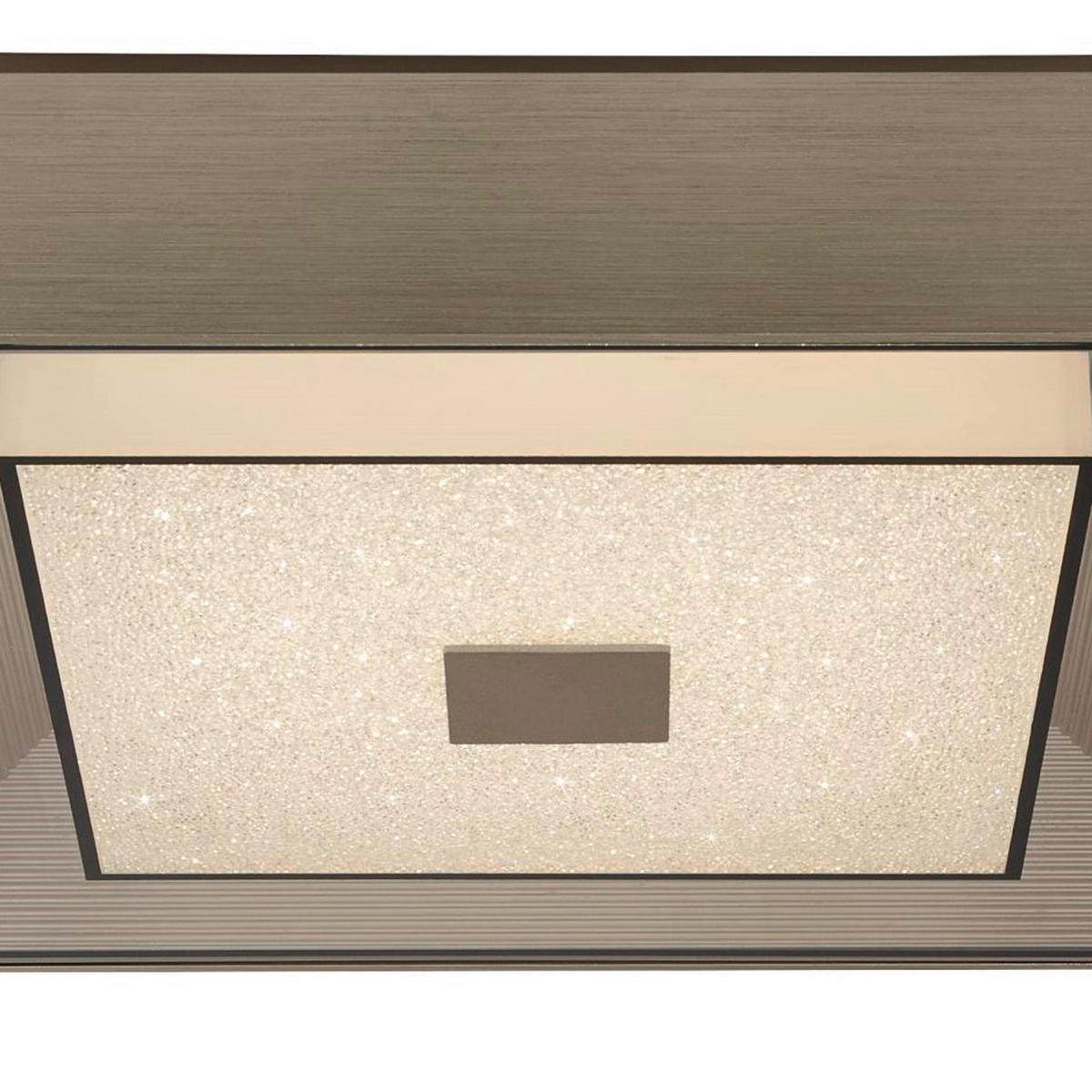 LED SVJETILJKA STROPNA Rhea  - srebrne boje, Design, staklo/metal (34/34/10cm)
