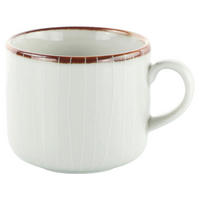 ŠÁLKA NA KÁVU porcelán  - béžová, Design, keramika (230ml) - Landscape