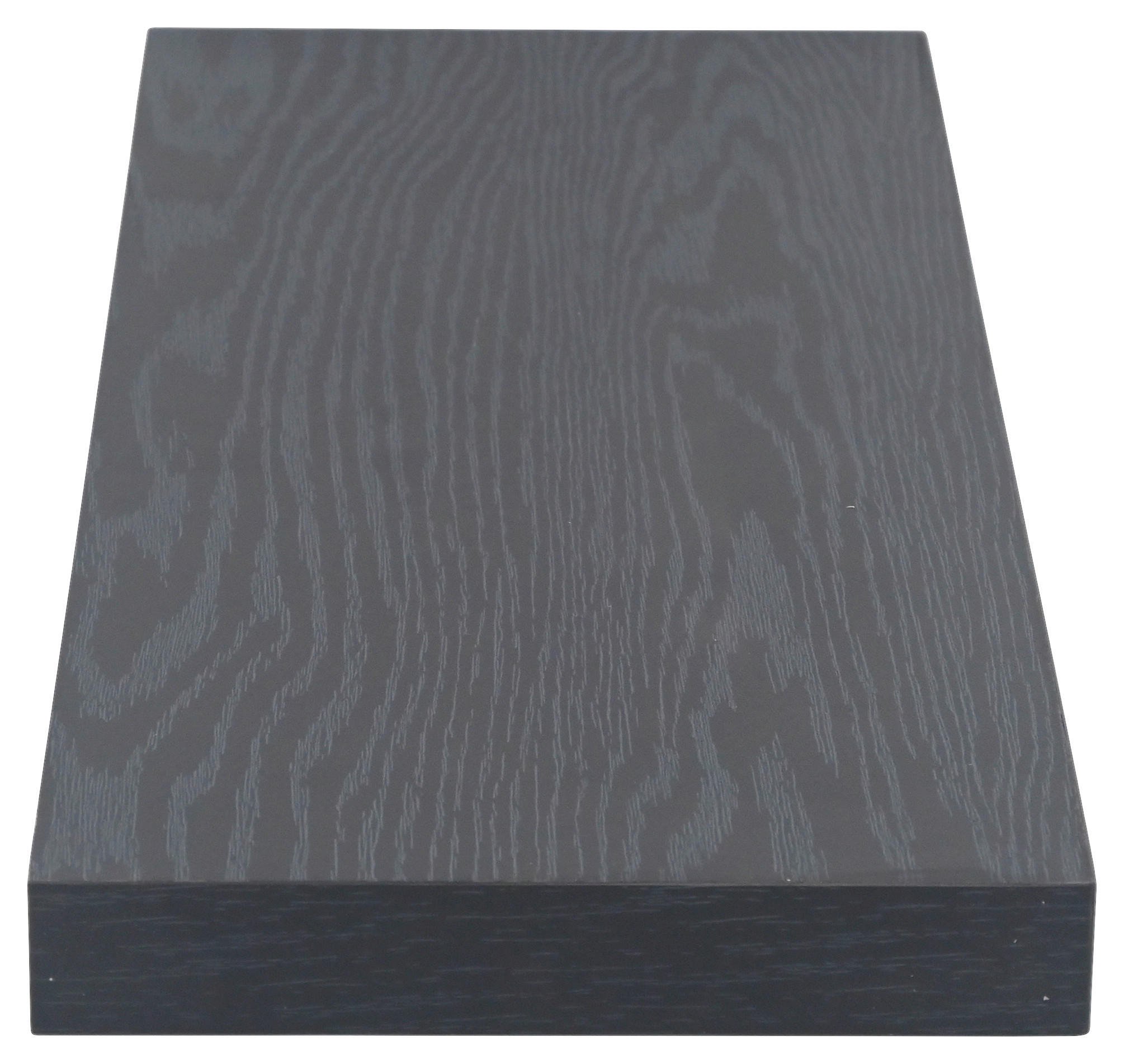 WANDBOARD in 60/3,8/23,5 cm Schwarz  - Schwarz, Basics, Holzwerkstoff (60/3,8/23,5cm) - Boxxx