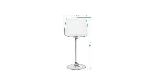 WEIßWEINGLAS Corto Novel 330 ml  - Klar, KONVENTIONELL, Glas (0,33l) - Novel
