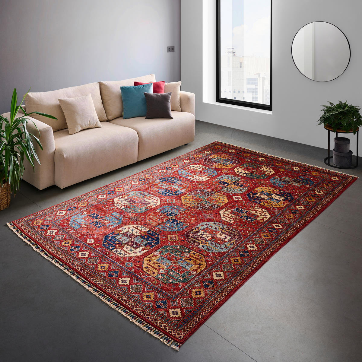 ORIENTÁLNY KOBEREC, 100/150 cm, viacfarebná - viacfarebná, Lifestyle (100/150cm) - Cazaris