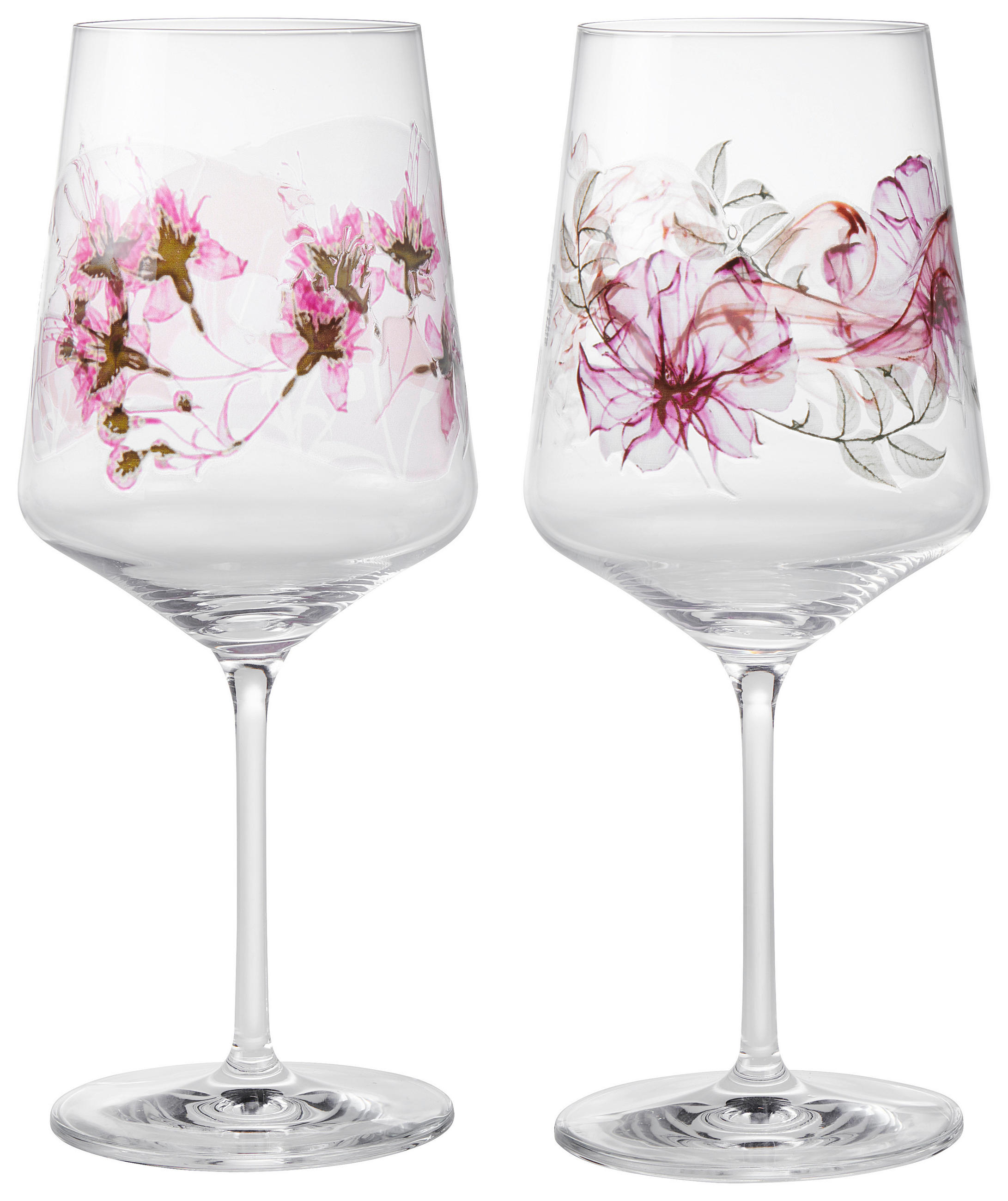 SPRITZERGLAS Sommersonett 544 ml 2-teilig - Rosa/Grün, LIFESTYLE, Glas (20,3/26,6/10,1cm) - Ritzenhoff