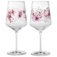 SPRITZERGLAS Sommersonett 544 ml 2-teilig  - Rosa/Grün, LIFESTYLE, Glas (20,3/26,6/10,1cm) - Ritzenhoff