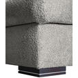 ECKSOFA Grau Webstoff  - Braun/Grau, KONVENTIONELL, Holz/Textil (170/235cm) - Carryhome