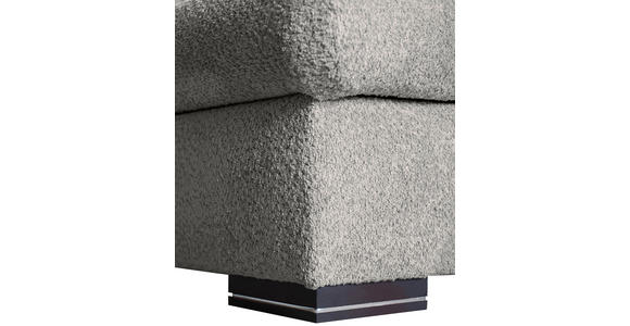 ECKSOFA Grau Webstoff  - Braun/Grau, KONVENTIONELL, Holz/Textil (170/235cm) - Carryhome