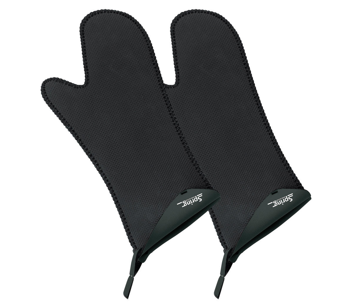 OFENHANDSCHUH Schwarz  - Schwarz, Basics, Kunststoff (33/15/3cm) - Spring