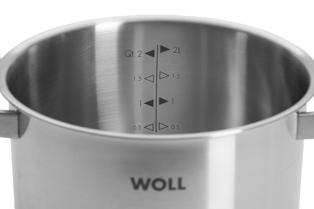 Thumbnail - Woll Kochtopfset Steel, Silber, Metall, 20 cm,16 cm, 3,5 + 2,6 + 1,8 L, rostfrei, PFAS-frei, Kochen, Töpfe, Topfsets