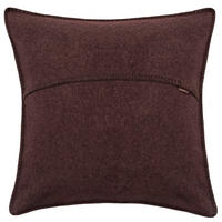 KISSENHÜLLE Soft-Fleece 50/50 cm  - Dunkelbraun, Basics, Textil (50/50cm) - Zoeppritz