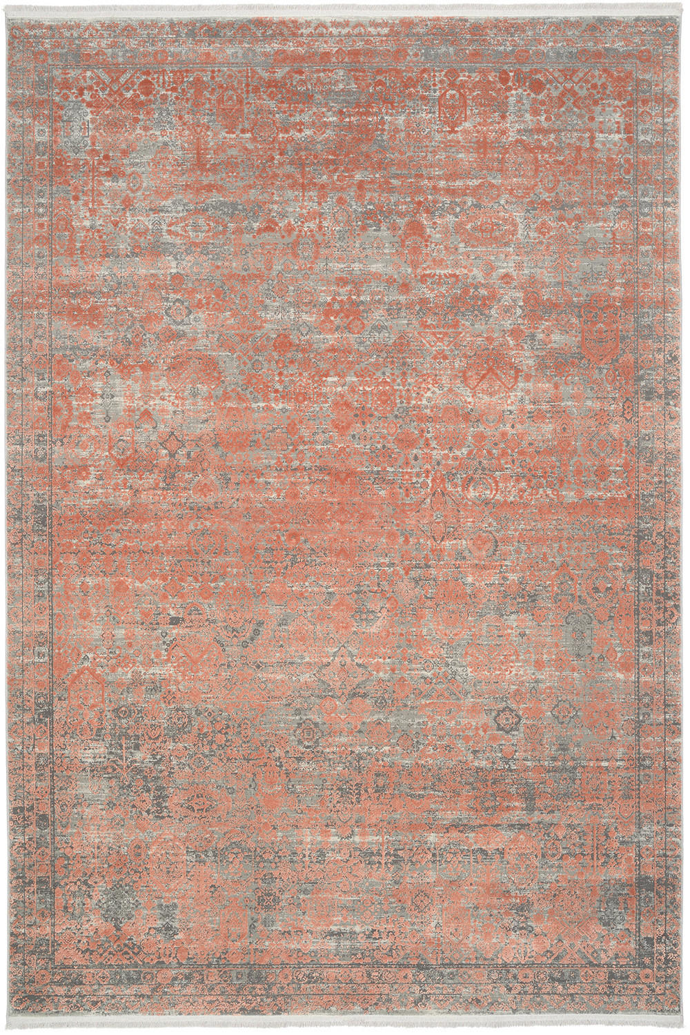WEBTEPPICH 67/130 cm Colore  - Rosa, Design, Textil (67/130cm) - Dieter Knoll