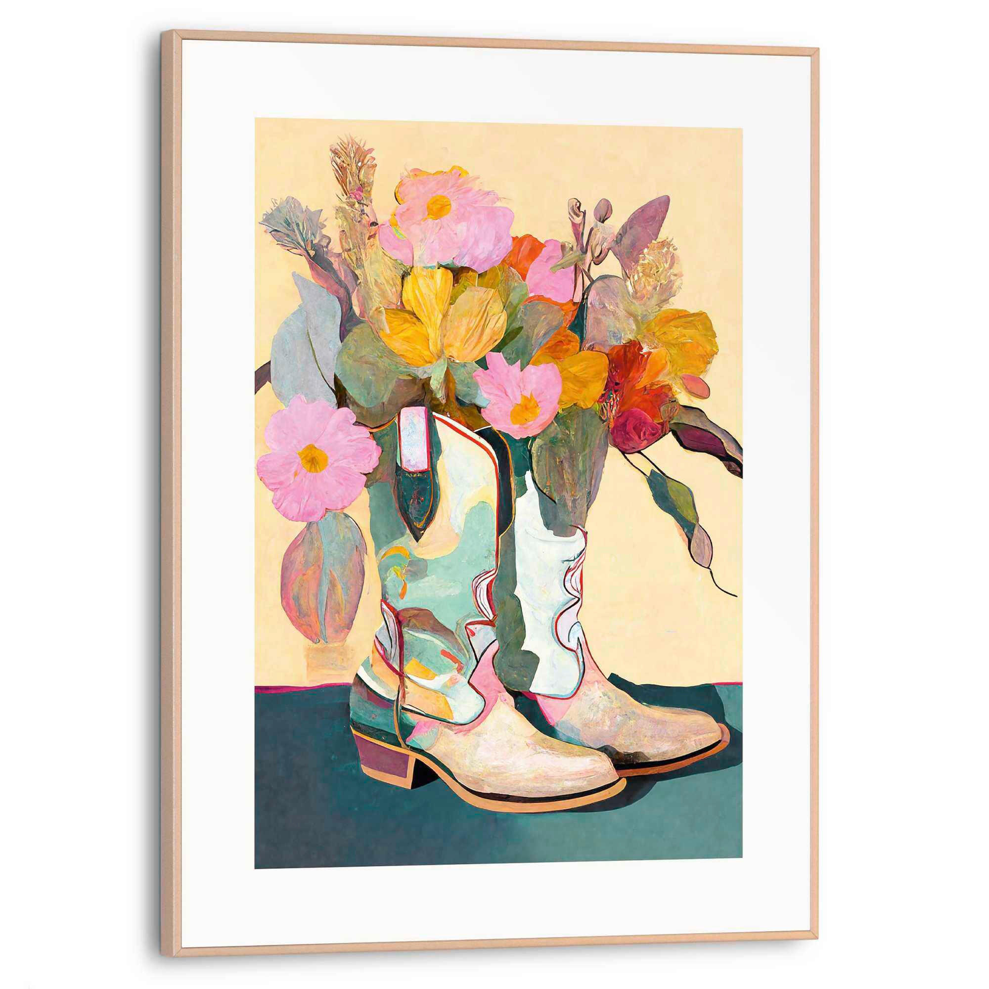 BILD 30/40 cm  - Multicolor, Trend, Holzwerkstoff (30/40cm) - Reinders!