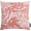 OUTDOOR-KISSEN Koralle Blätter  - Koralle, Basics, Textil (45/45cm)