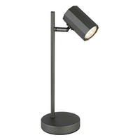 TISCHLEUCHTE - Grau, Design, Metall (16,5/12/35cm) - Globo