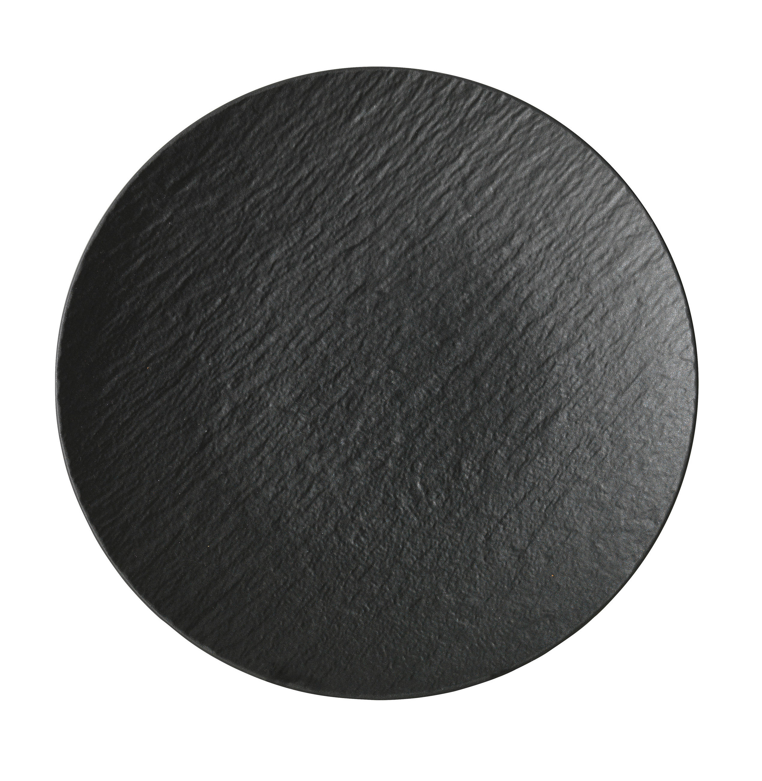 SPEISETELLER MANUFACTURE ROCK 25 cm  - Schwarz, Design, Keramik (25cm) - Villeroy & Boch