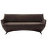 SITZBANK 216/89/74 cm in Braun, Edelstahlfarben - Edelstahlfarben/Beige, Design, Leder/Metall (216/89/74cm) - Ambiente SITZBANK 216/89/74 cm in Braun, Edelstahlfarben - Edelstahlfarben/Beige, Design, Leder/Metall (216/89/74cm) - Ambiente
