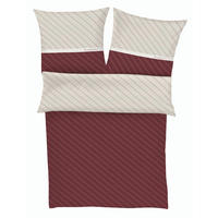 OBOUSTRANNÉ POVLEČENÍ, makosatén, bordeaux, 140/200 cm - bordeaux, Design, textil (140/200cm) - Bugatti