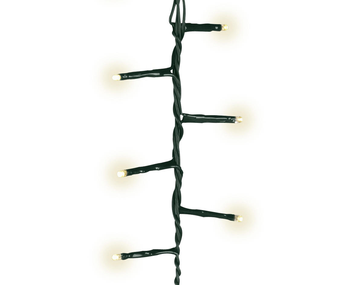 LICHTERKETTE 3400 cm  - Grün, Basics, Kunststoff (3400cm)