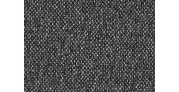 2,5-SITZER Flachgewebe Dunkelgrau  - Chromfarben/Dunkelgrau, KONVENTIONELL, Textil/Metall (192-236/87/93-151cm) - Hom`in