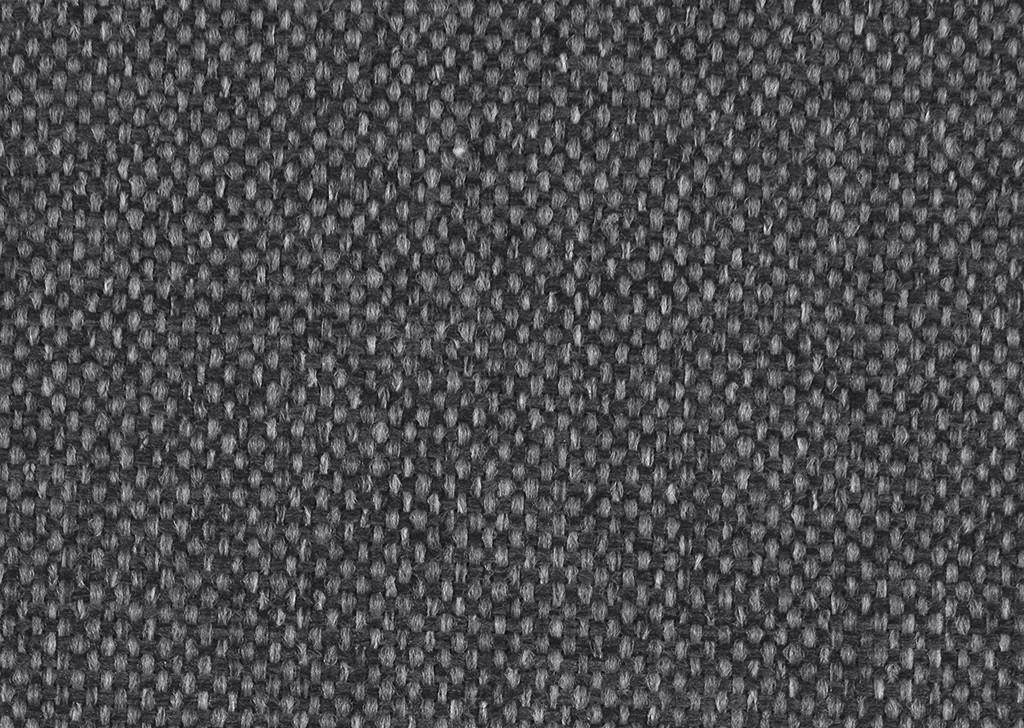 ECKSOFA Dunkelgrau Flachgewebe  - Chromfarben/Dunkelgrau, Design, Textil/Metall (290/238cm) - Pure Home Lifestyle