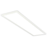 LED-DECKENLEUCHTE 100/25/6 cm   - Weiß, Design, Kunststoff (100/25/6cm)