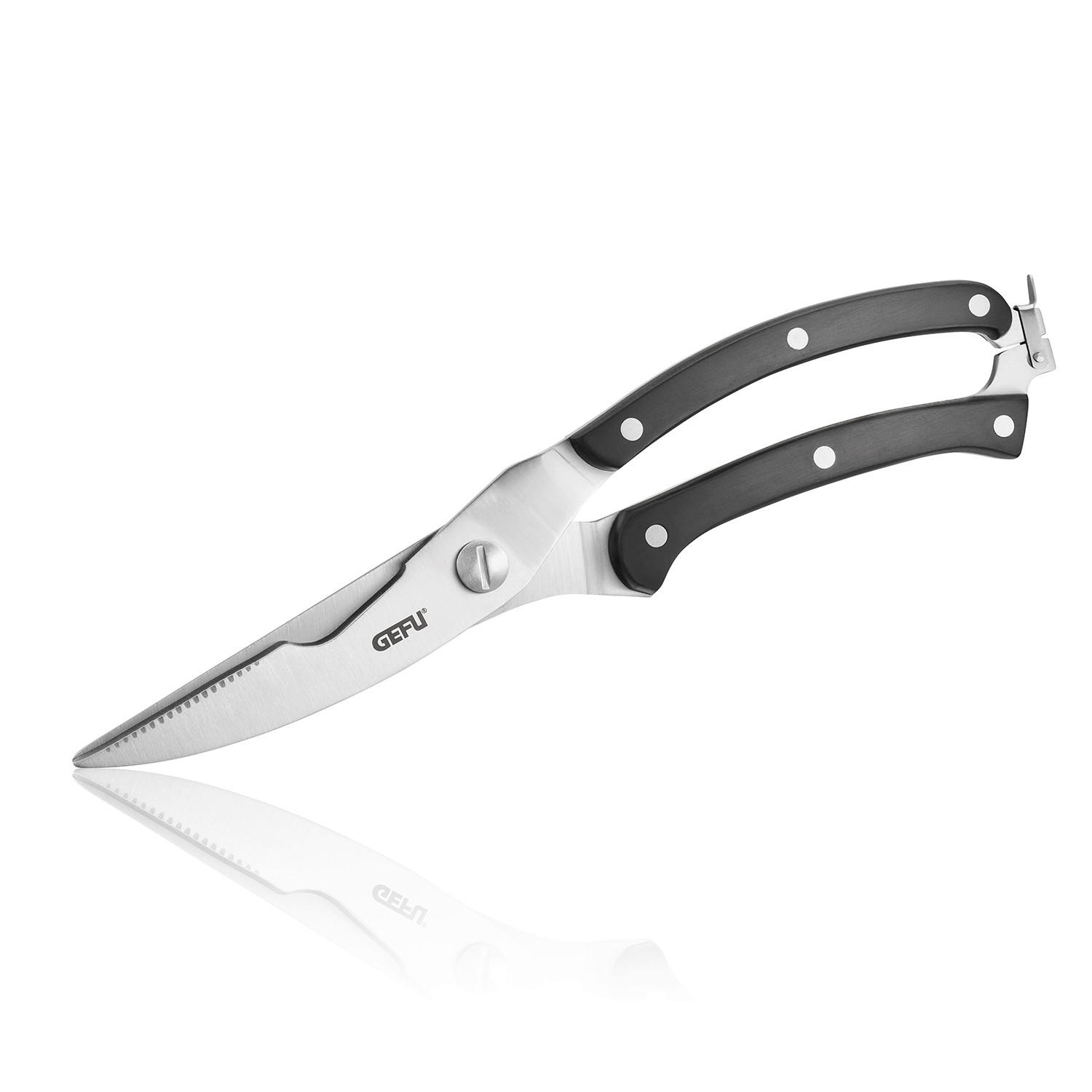 GEFLÜGELSCHERE - Edelstahlfarben, Basics, Kunststoff/Metall (5,3/1,4/25,3cm) - Gefu