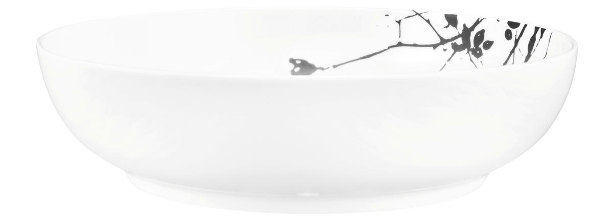 SCHALE Liberty 25 cm   - Schwarz, Basics, Keramik (25cm) - Seltmann Weiden