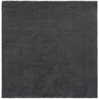 SHAGGY 200/200 cm Flair Rugs Grau, Dunkelgrau  - Dunkelgrau/Grau, Basics, Textil (200/200cm)