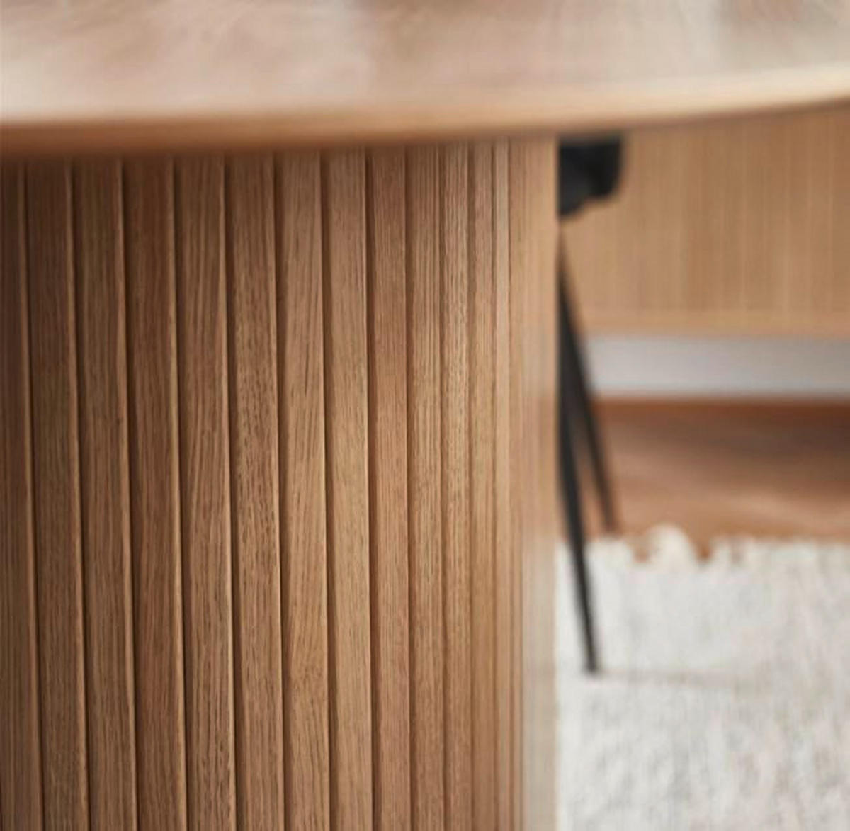 ESSTISCH furniert oval Eichefarben  - Eichefarben, Trend, Holzwerkstoff (180/95/75cm) - home24
