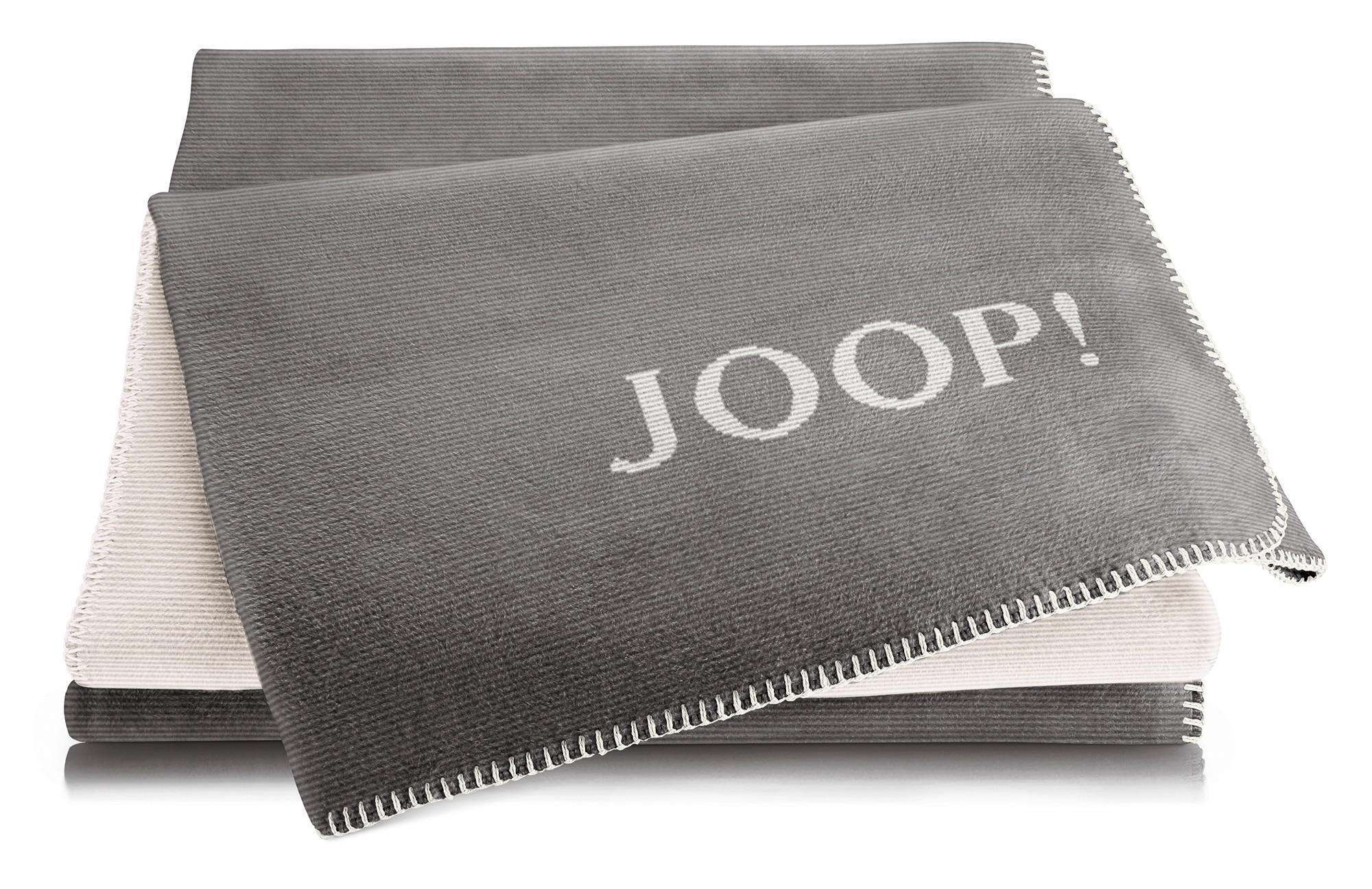 ODEJA 150/200 cm svetlo siva, srebrne barve  - srebrne barve/svetlo siva, Basics, tekstil (150/200cm) - Joop!
