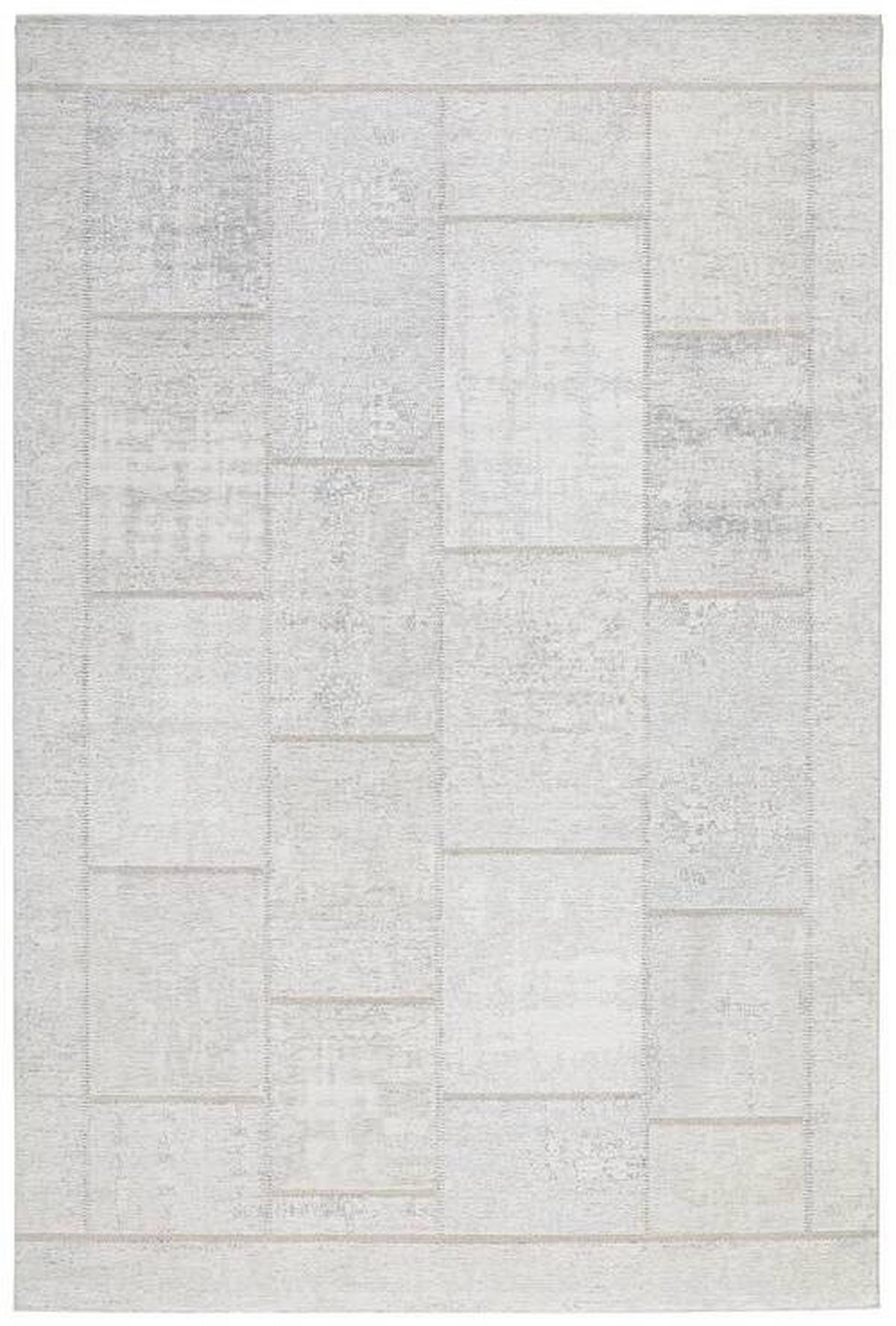 FLACHWEBETEPPICH 200/290 cm Weiß  - Weiß, Trend, Textil (200/290cm) - Novel